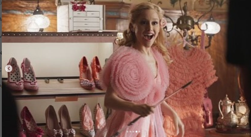 Where are Glinda's shoes from in the Wicked film?