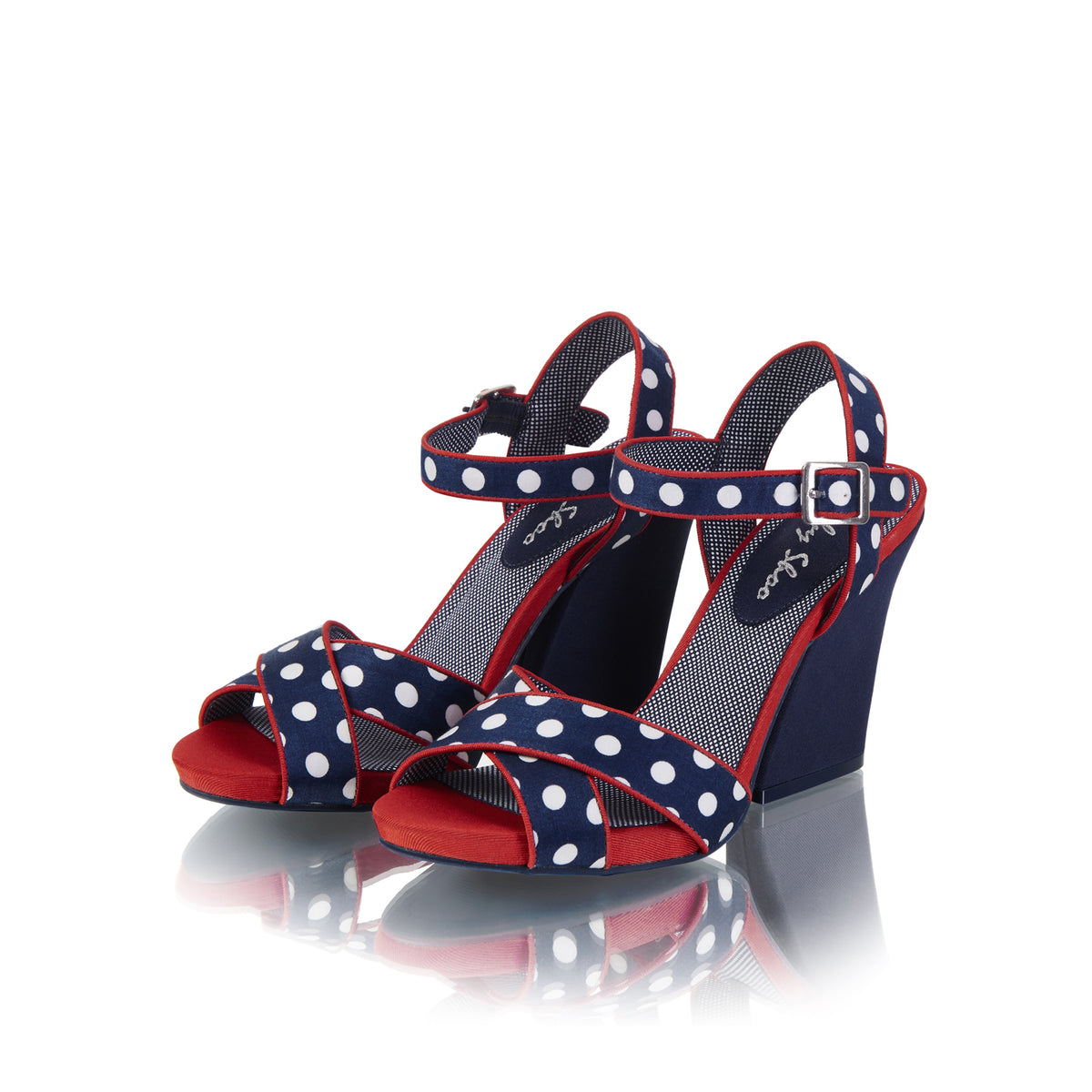 Evie (Navy Spot)– Ruby Shoo
