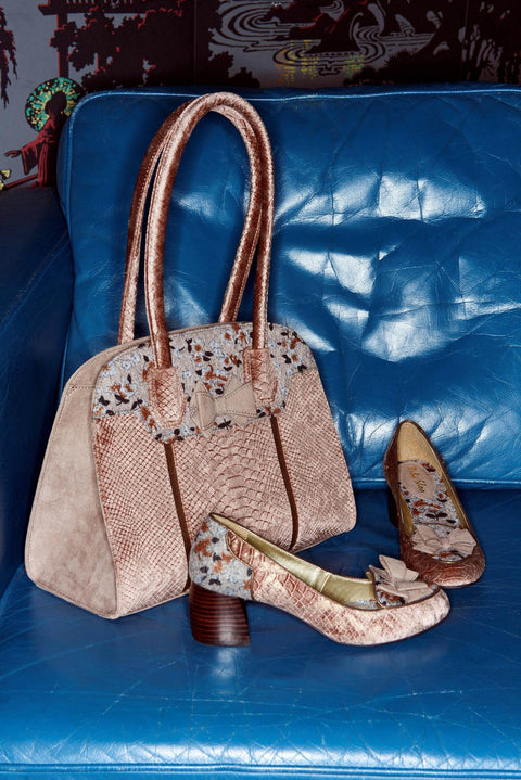 Kobe Shopper Bag in Mink Velvet