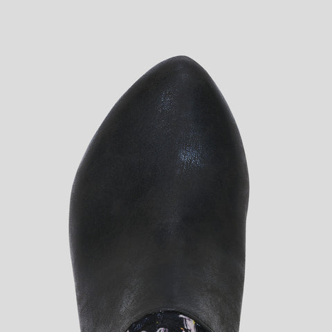 Athena Slouchy Knee High Boot in Black