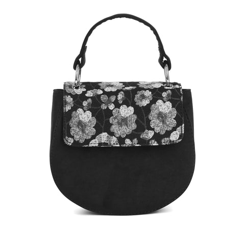 Acapulco Saddle Bag in Black