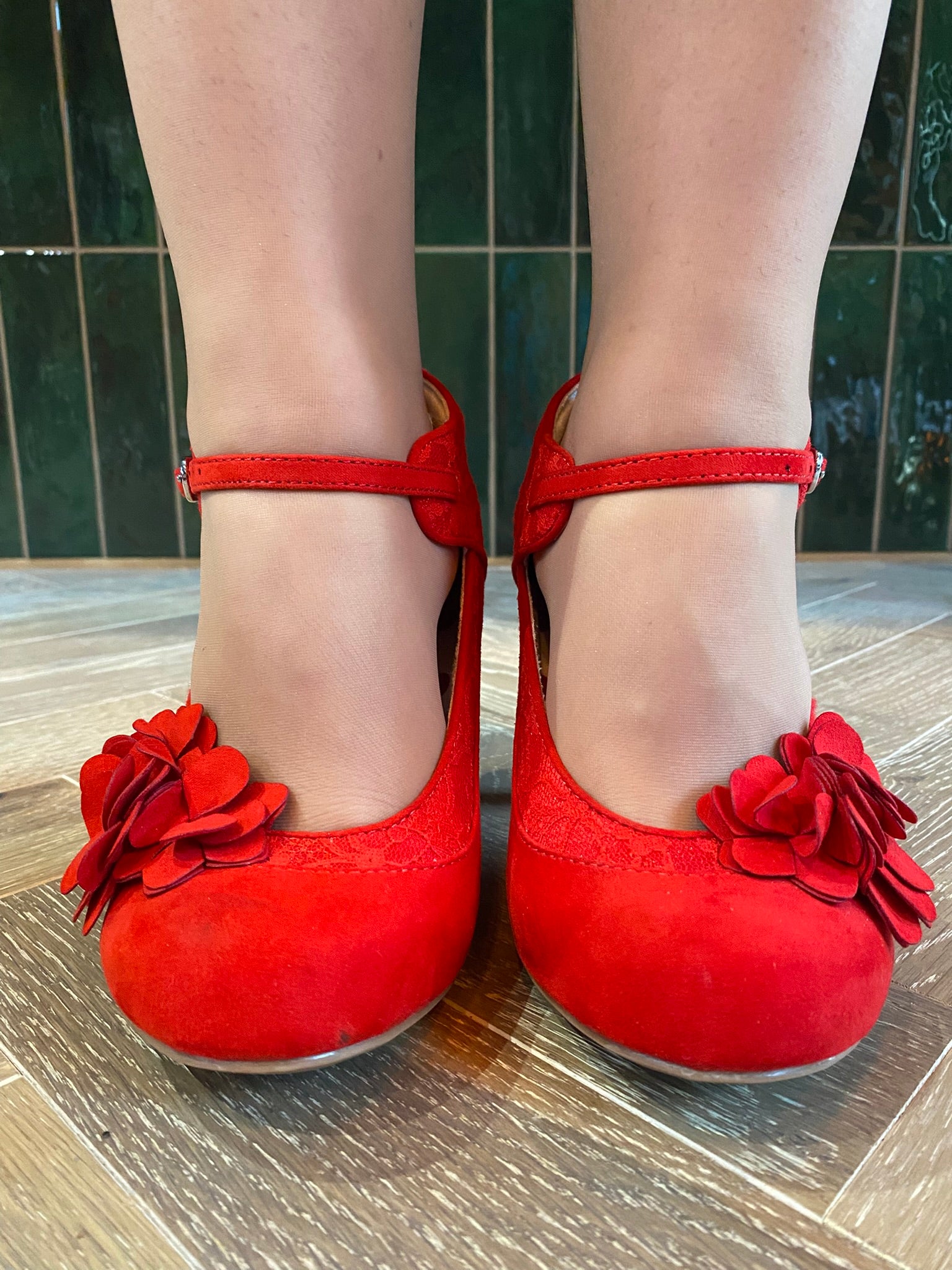 Melinda WIDE FIT (Red)– Ruby Shoo