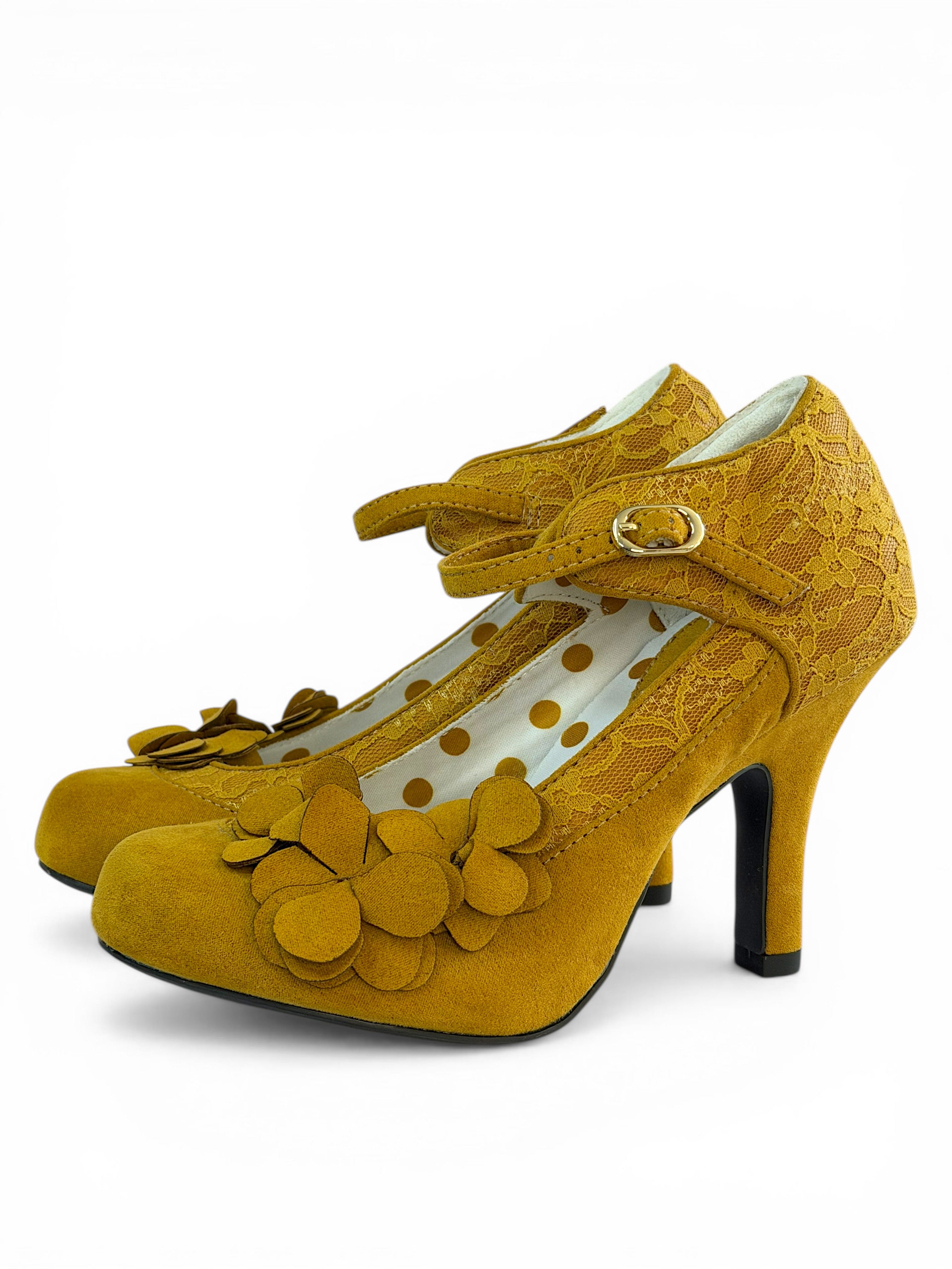 Melinda and Matching Tirana Ochre– Ruby Shoo