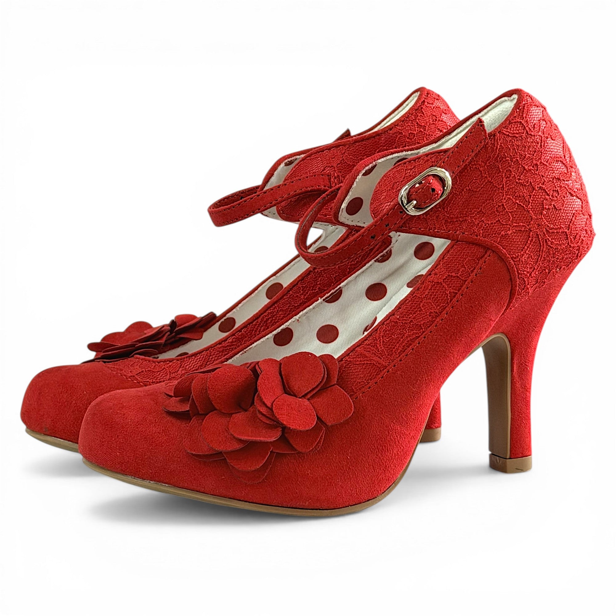 Melinda WIDE FIT (Red)– Ruby Shoo