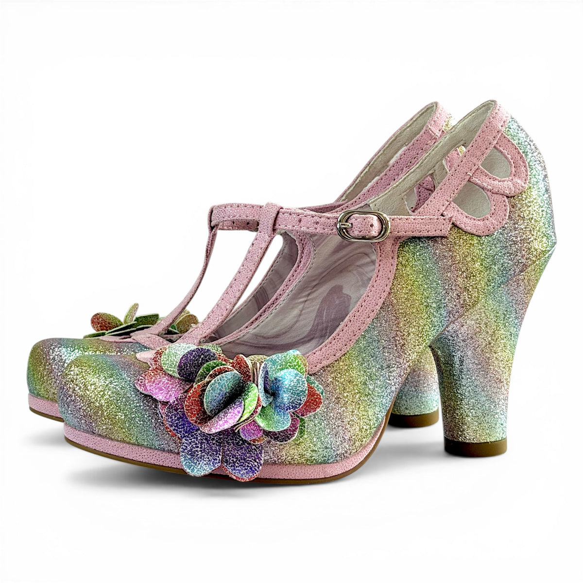 Valerie WIDE FIT (Pastel Glitter)– Ruby Shoo