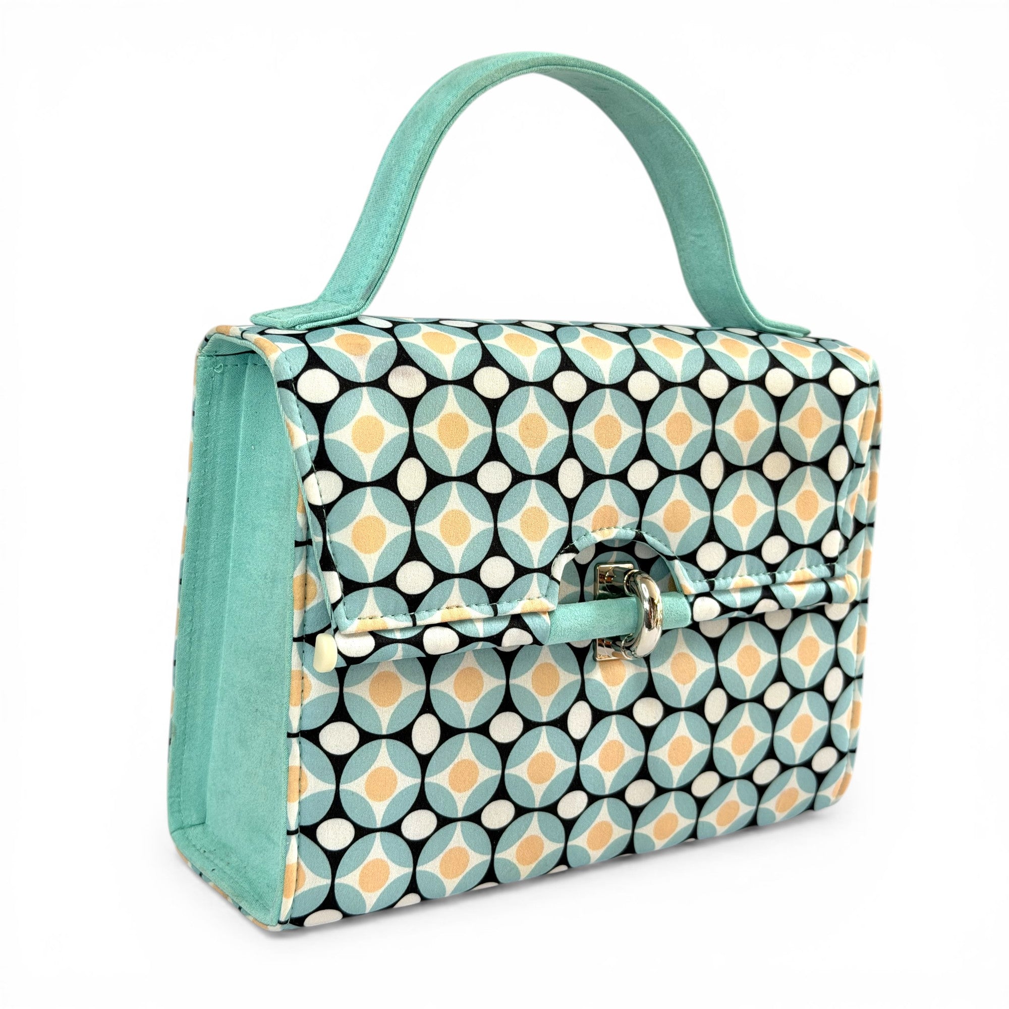 Malibu (Aqua Geometric)– Ruby Shoo