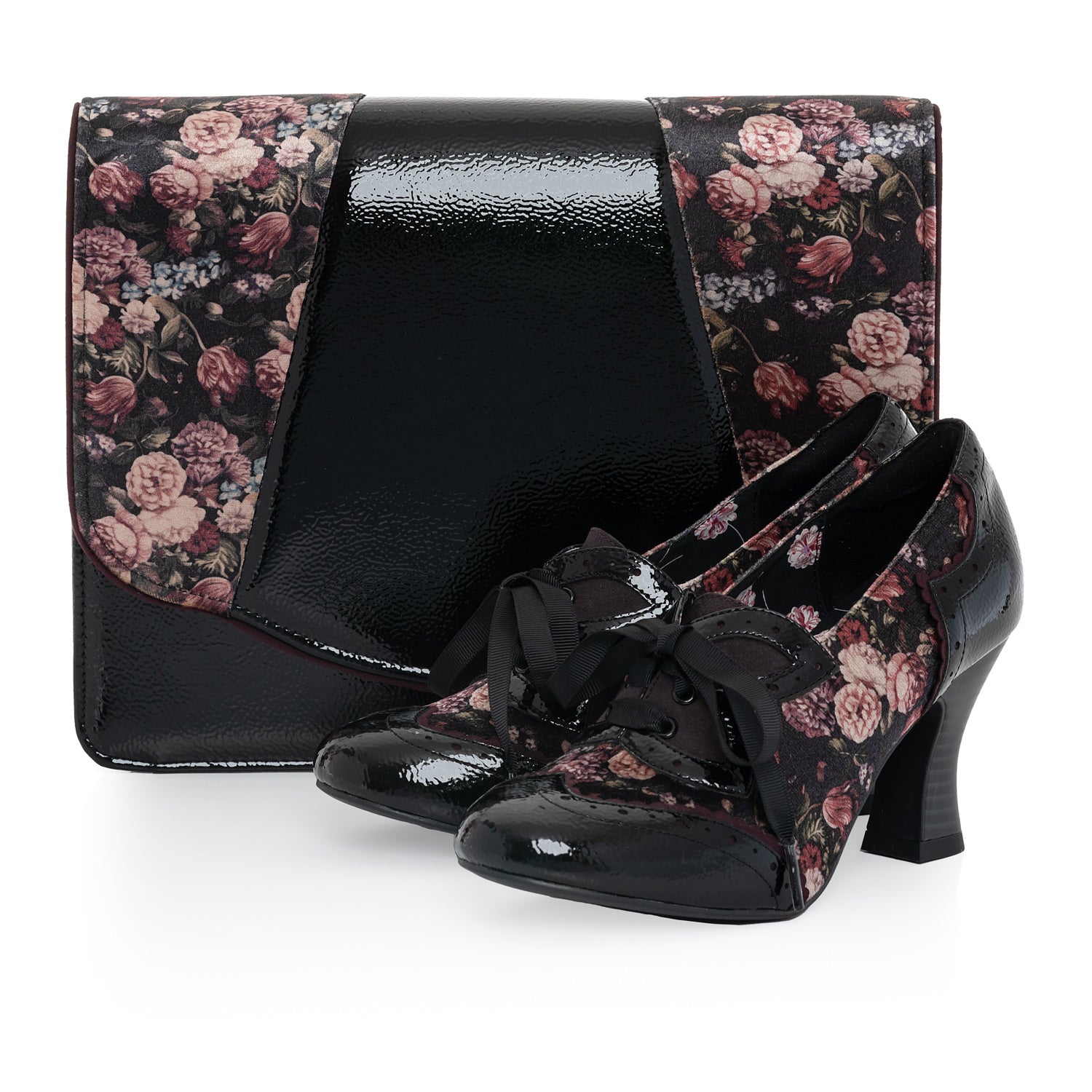 Daisy (Black Floral)– Ruby Shoo